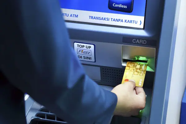 cara transfer bca ke dana lewat ATM