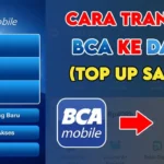 panduan cara transfer bca ke dana
